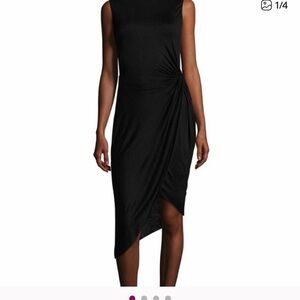 Bailey 44 Black Asymmetrical Dress